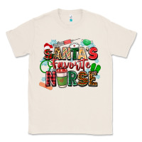 Natural santa's favorite nurse Classic Tee - Zillion Design Studio