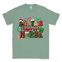 Sage santa's favorite nurse Classic Tee - Zillion Design Studio