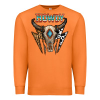 Carrot howdy boho skull Premium Sweatshirt - CowhideDigitalArt