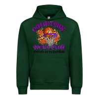 Forest Green courtside social club Urban Hoodie - MaliasSmallBusiness