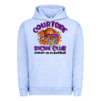 Pigment Grape Ice courtside social club Urban Hoodie - MaliasSmallBusiness