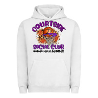 Pigment Lunar Rock courtside social club Urban Hoodie - MaliasSmallBusiness