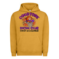 Pigment Peanut Butter courtside social club Urban Hoodie - MaliasSmallBusiness