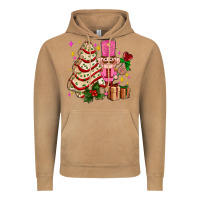 Vintage Camel christmas tree cake and nutcracker with gifts ado Vintage Hoodie - AdoDesignShop