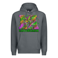 Rock mardi gras louisiana fleur de lis Premium Hoodie - Jasminsmagicworld