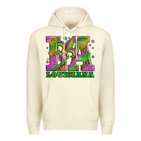 Sandshell mardi gras louisiana fleur de lis Premium Hoodie - Jasminsmagicworld