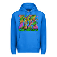 True Royal mardi gras louisiana fleur de lis Premium Hoodie - Jasminsmagicworld