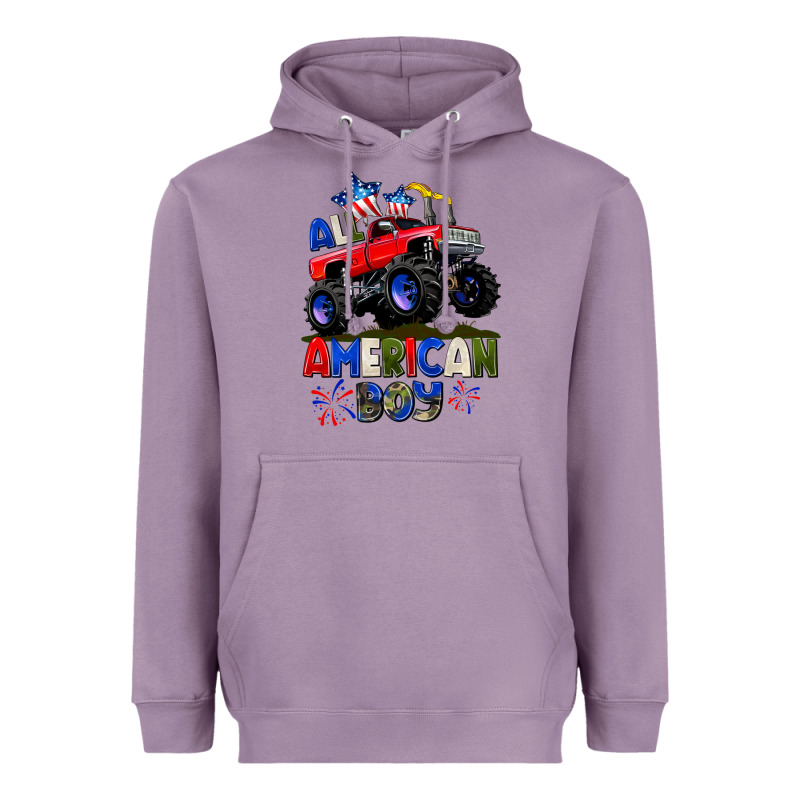 All American Boy 4th July Heavyweight Hoodie by CowGirlArtShop | Teevron