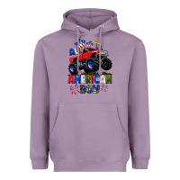 Lavender All American Boy 4th july Heavyweight Hoodie - CowGirlArtShop