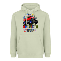 Matcha All American Boy 4th july Heavyweight Hoodie - CowGirlArtShop