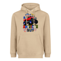 Mushroom All American Boy 4th july Heavyweight Hoodie - CowGirlArtShop