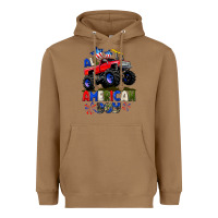 Toasted Coconut All American Boy 4th july Heavyweight Hoodie - CowGirlArtShop