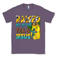 Lavender raised on sweet tea and jesus Classic Tee - texasbilliewilder