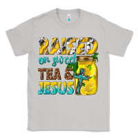Moon Dust raised on sweet tea and jesus Classic Tee - texasbilliewilder
