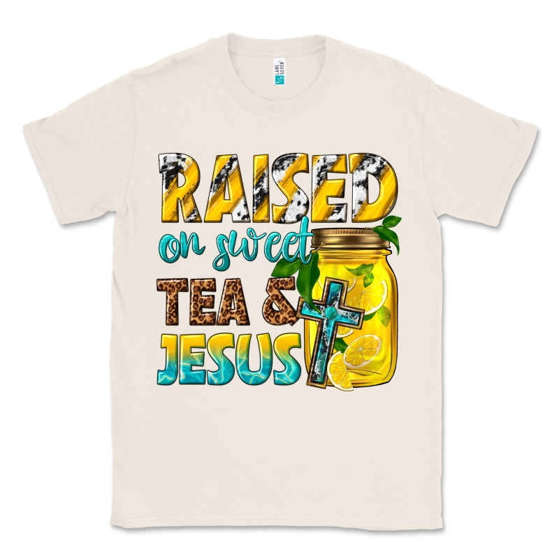 Raised On Sweet Tea And Jesus Classic Tee by texasbilliewilder | Teevron