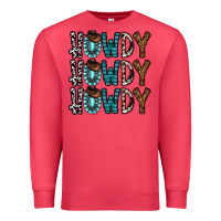 Cardinal howdy howdy howdy Premium Sweatshirt - CowhideDigitalArt