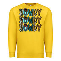 Lemon howdy howdy howdy Premium Sweatshirt - CowhideDigitalArt