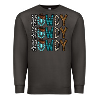Smoke howdy howdy howdy Premium Sweatshirt - CowhideDigitalArt