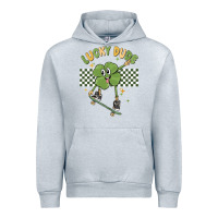 Heather Grey lucky dude Urban Hoodie - MaliasSmallBusiness
