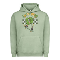 Pigment Oil Green lucky dude Urban Hoodie - MaliasSmallBusiness