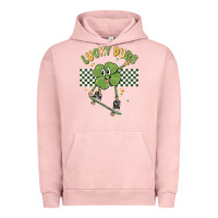 Pigment Salmon lucky dude Urban Hoodie - MaliasSmallBusiness
