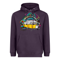 Plum camp more worry less Heavyweight Hoodie - SublimationCraftShop