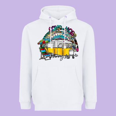 Camp More Worry Less Heavyweight Hoodie Designed By Sublimationcraftshop