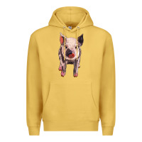 Antique Gold pig Premium Hoodie - BarkalooDesign