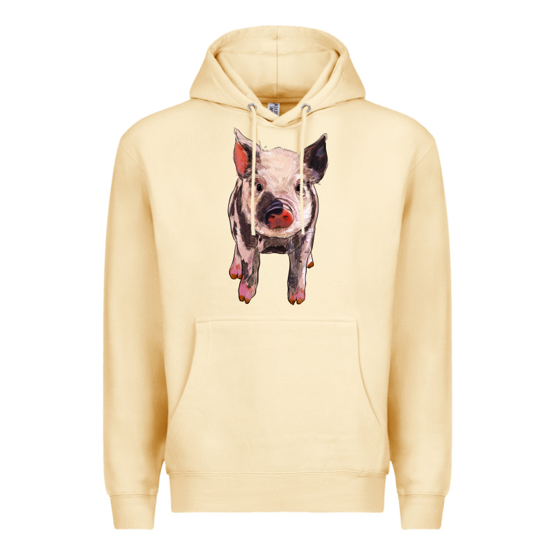 Pig Premium Hoodie by BarkalooDesign | Teevron