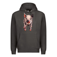 Smoke pig Premium Hoodie - BarkalooDesign