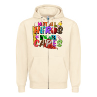 Sandshell not all heros wear capes Zipper Hoodie - Zillion Design Studio