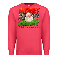Cardinal Merry Christmas Santa Premium Sweatshirt - FaDigitalArtStudio