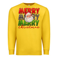 Lemon Merry Christmas Santa Premium Sweatshirt - FaDigitalArtStudio
