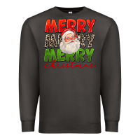 Smoke Merry Christmas Santa Premium Sweatshirt - FaDigitalArtStudio