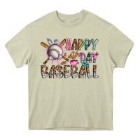 Mossy happy easter day baseball Heavy Core Tee - CowhideDigitalArt