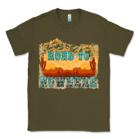 Army Green road to nowhere tbw Classic Tee - texasbilliewilder