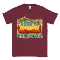 Burgundy road to nowhere tbw Classic Tee - texasbilliewilder