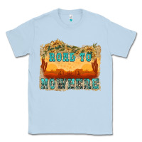 Dusty Blue road to nowhere tbw Classic Tee - texasbilliewilder