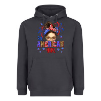 Smoke All American girl Heavyweight Hoodie - Neo Western