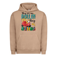 Pigment Burro they see me rollin' they hatin' Urban Hoodie - MaliasSmallBusiness
