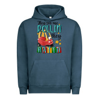 Pigment Midnight Navy they see me rollin' they hatin' Urban Hoodie - MaliasSmallBusiness