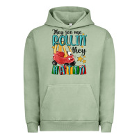 Pigment Oil Green they see me rollin' they hatin' Urban Hoodie - MaliasSmallBusiness