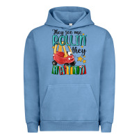 Pigment Pebble Blue they see me rollin' they hatin' Urban Hoodie - MaliasSmallBusiness