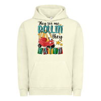 Pigment Pistachio they see me rollin' they hatin' Urban Hoodie - MaliasSmallBusiness