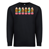 Black western teacher pencils 16oz libbey glass Premium Sweatshirt - HRA Design Shop