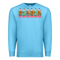 Ocean Blue western teacher pencils 16oz libbey glass Premium Sweatshirt - HRA Design Shop