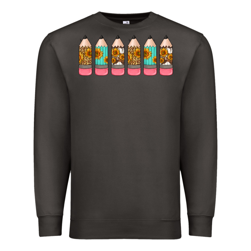 Western Teacher Pencils 16oz Libbey Glass Premium Sweatshirt by HRA Design Shop | Teevron