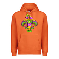 Carrot mardi gras crawfish fleur de lis Premium Hoodie - Jasminsmagicworld
