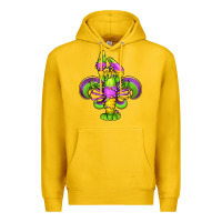 Lemon mardi gras crawfish fleur de lis Premium Hoodie - Jasminsmagicworld