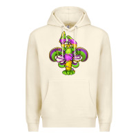 Sandshell mardi gras crawfish fleur de lis Premium Hoodie - Jasminsmagicworld